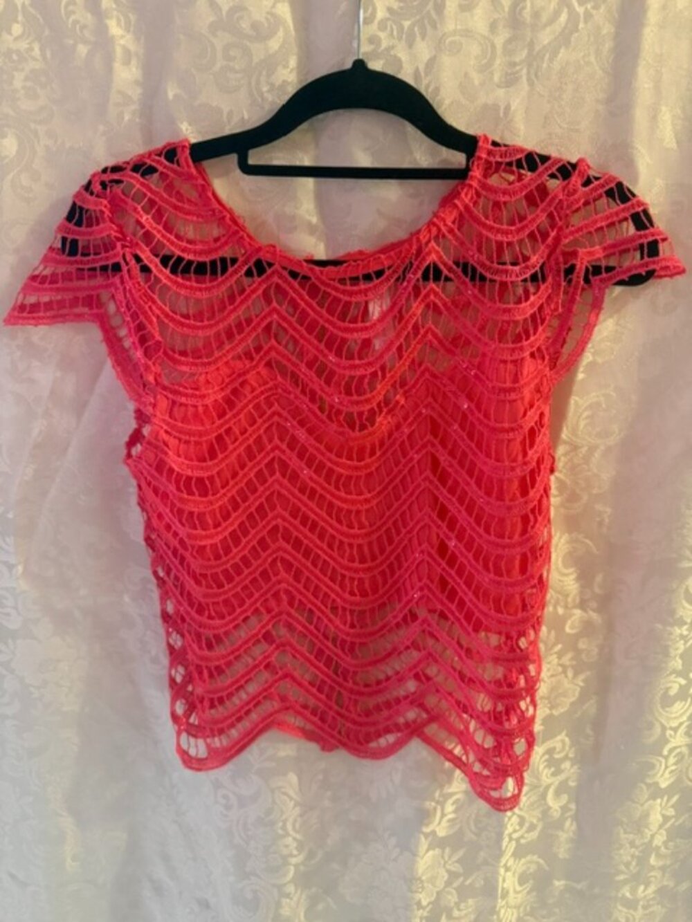Ladies lace shirt Small